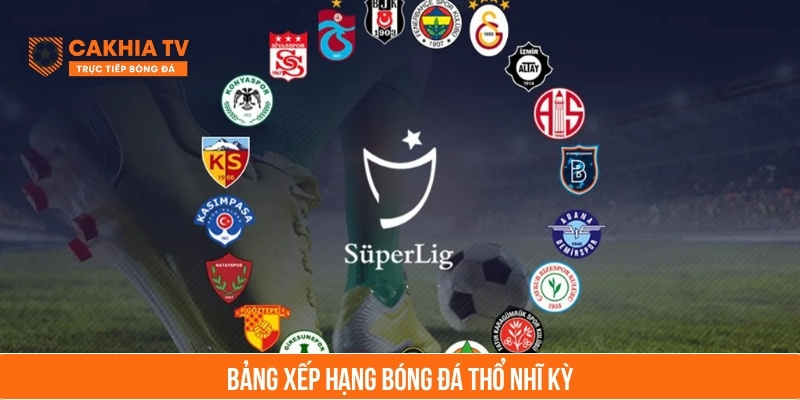 bảng xếp hạng bóng đá thổ nhĩ kỳ