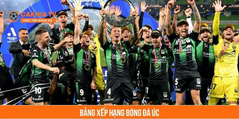 bảng xếp hạng bóng đá úc