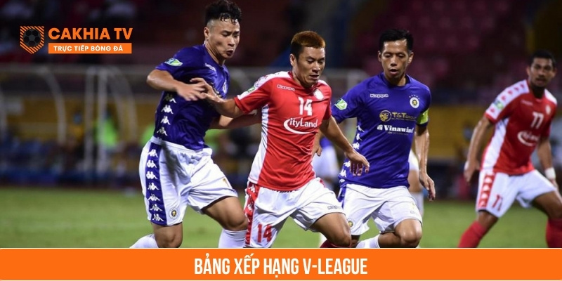 bảng xếp hạng v-league